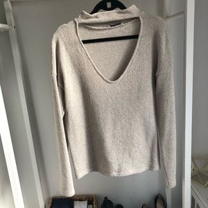 Knit Choker Neck Zara Sweater